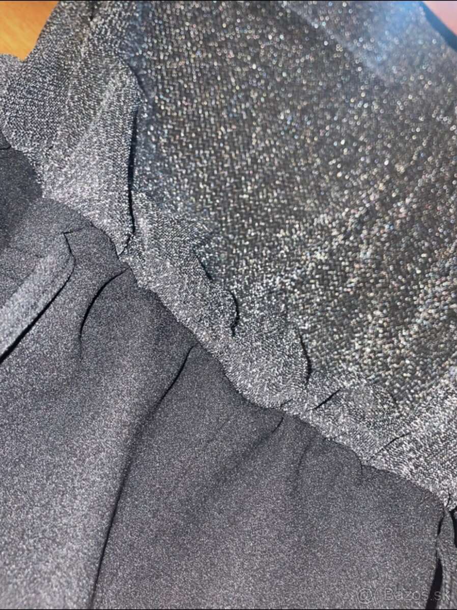 Elegantný trblietavý overál - 2