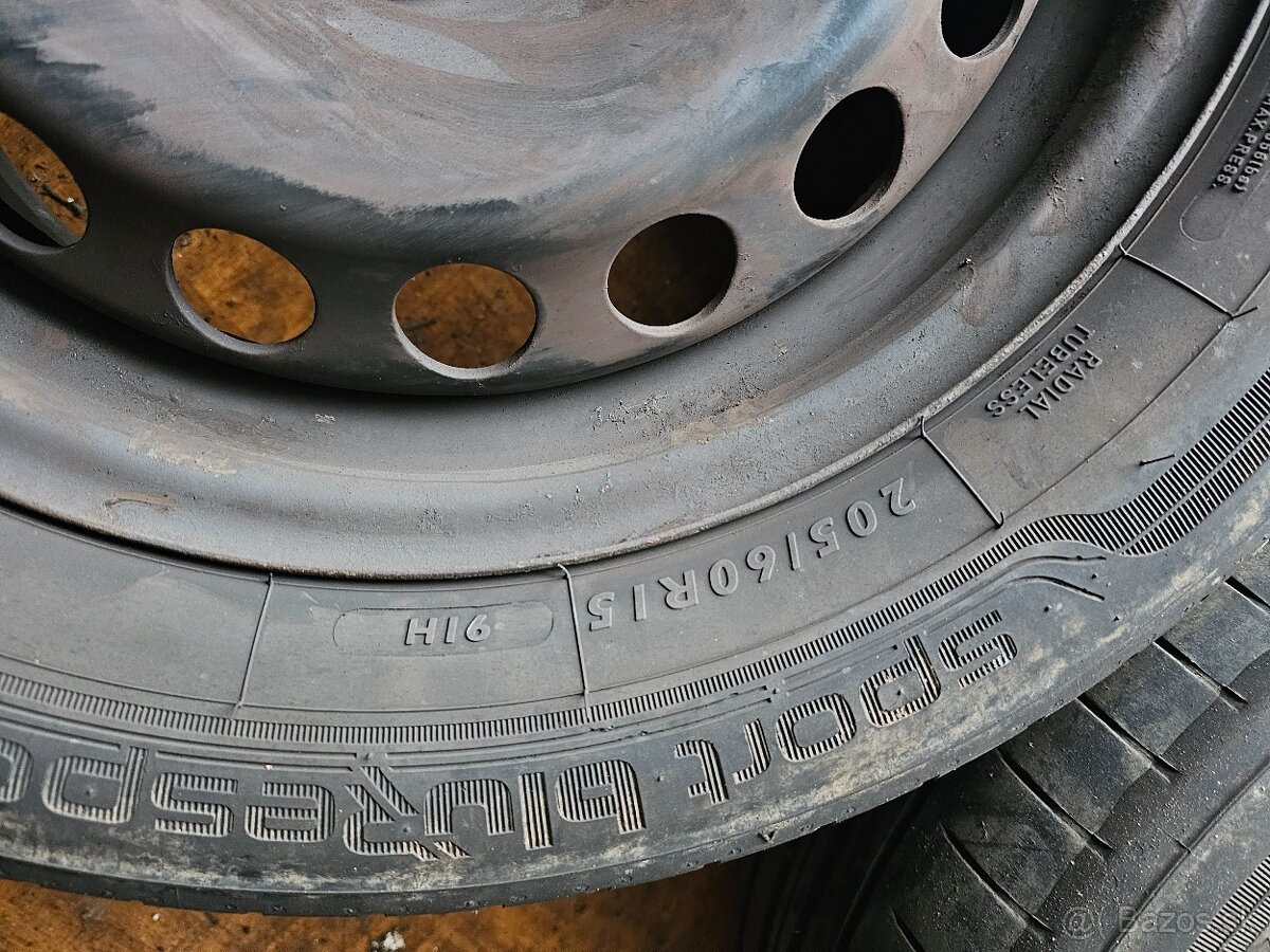 Plechové disky 6JX15H2 ET47 r15" - 2