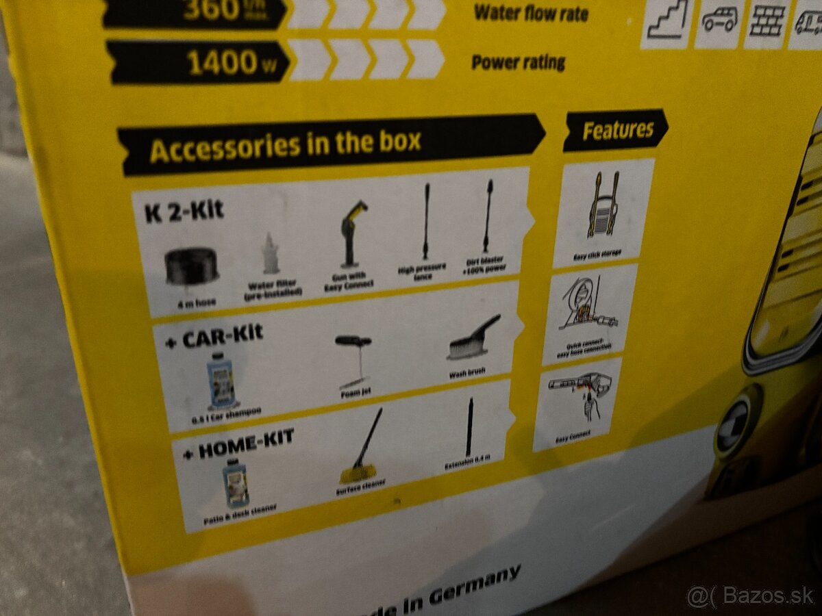 Predám Vysokotlakový čistič Kärcher K2 Compact - 2