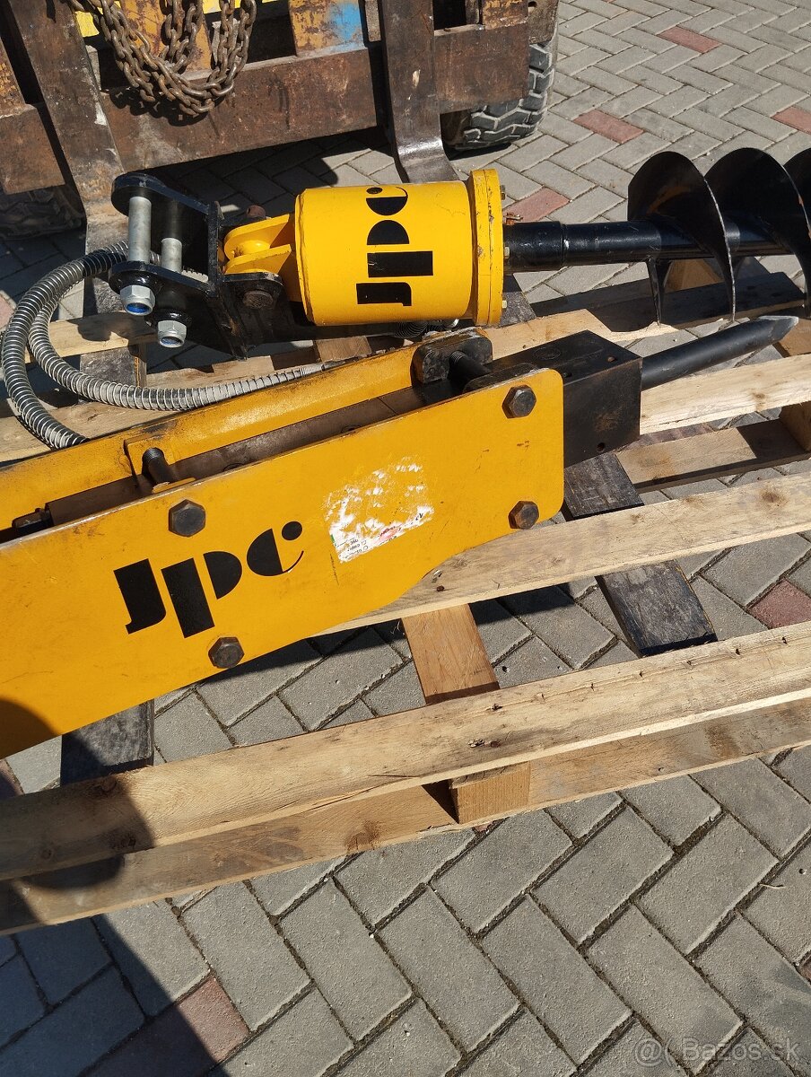 Hydraulicke kladivo + vrták - 2