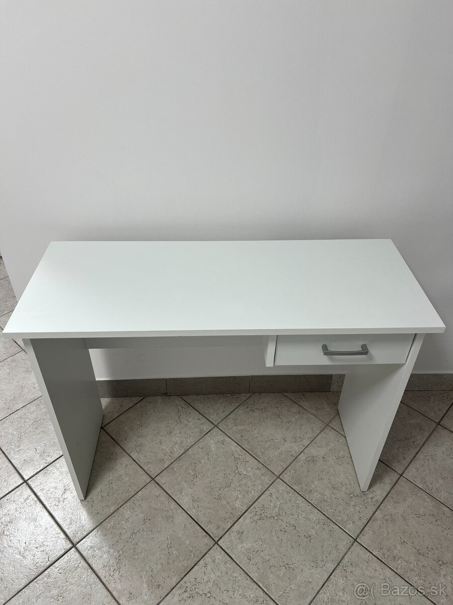 Písací stôl biely - 2