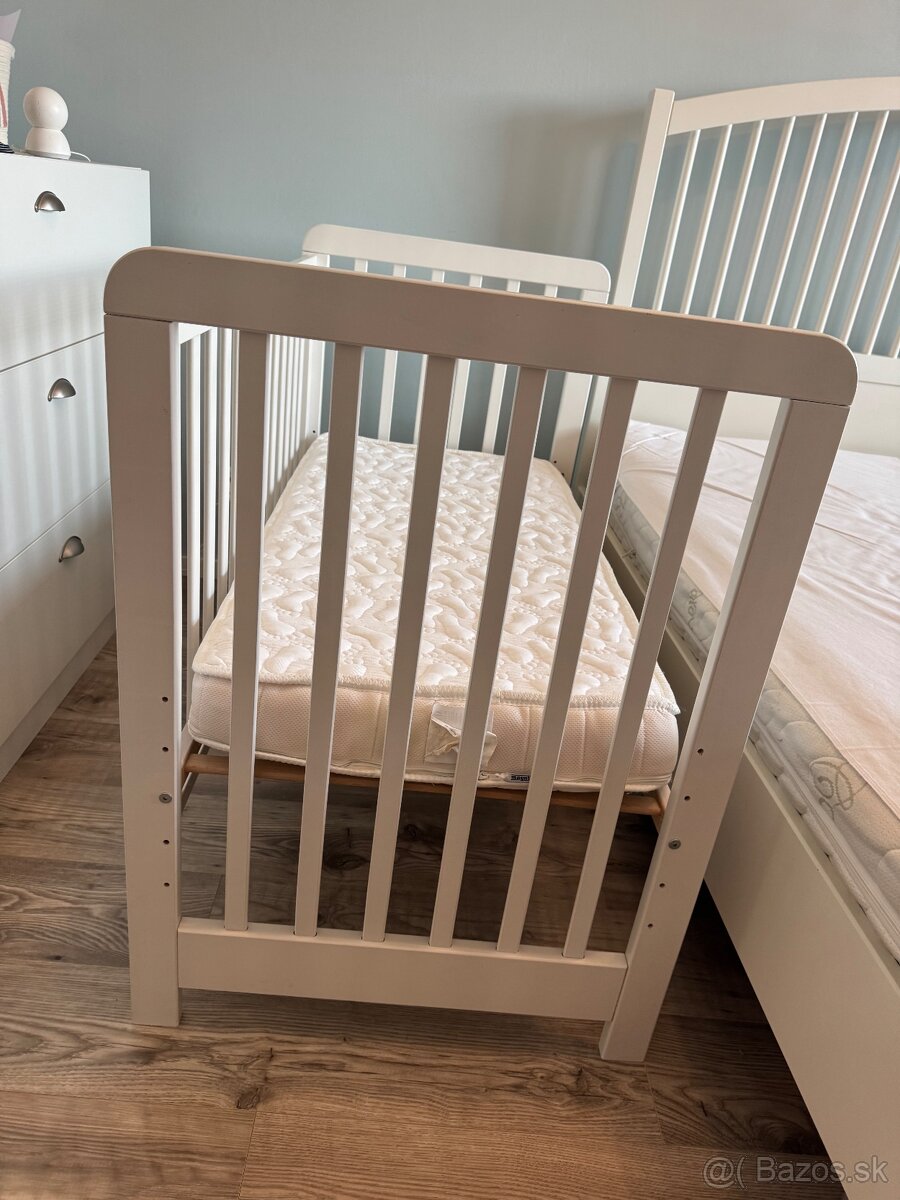 Detská postieľka + matrac - 2