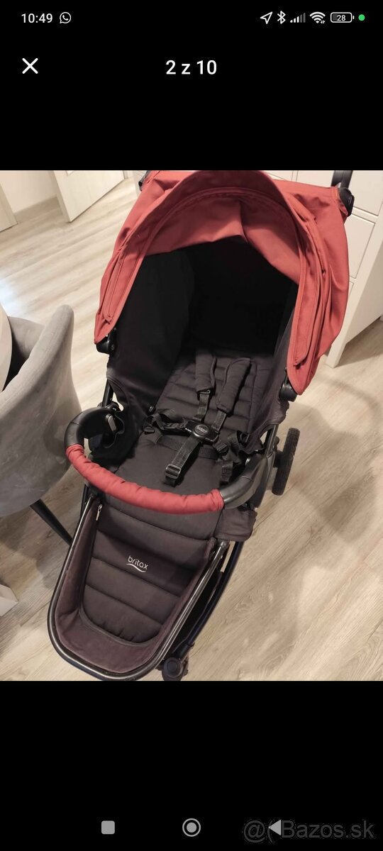 Športový kočár Britax b motion 4 plus - 2