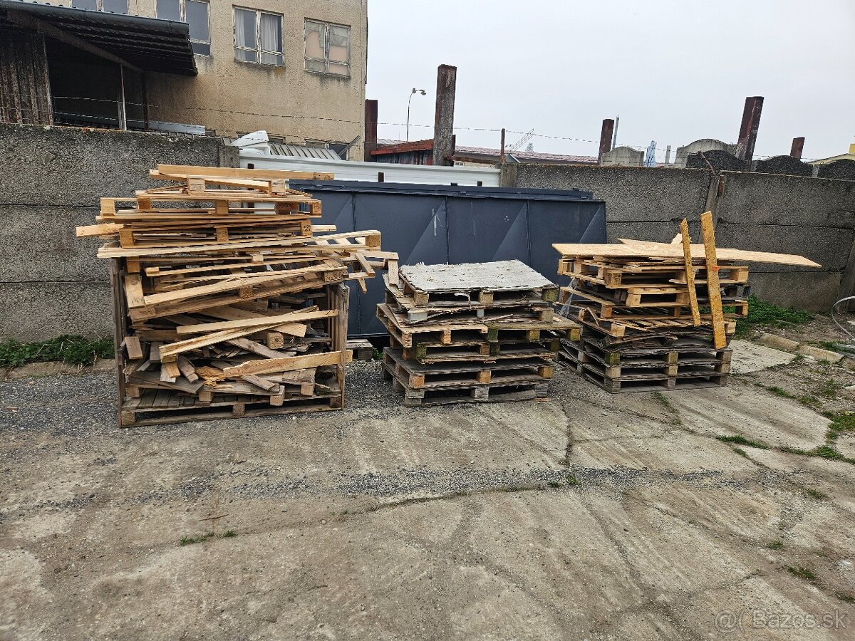 Drevo na palenie , palety - 2