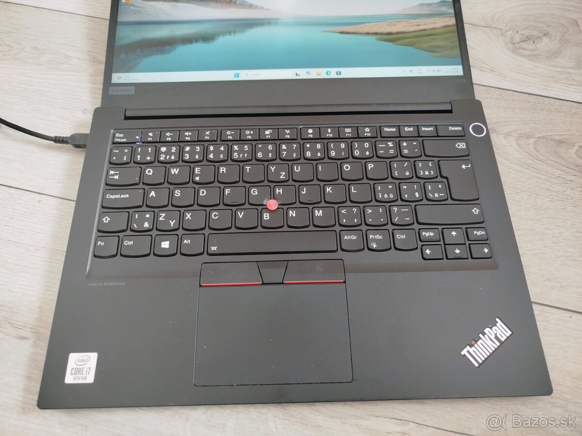 notebook Lenovo E14 - Core i7-10510u, 8GB, 256GB SSD, Win11 - 2