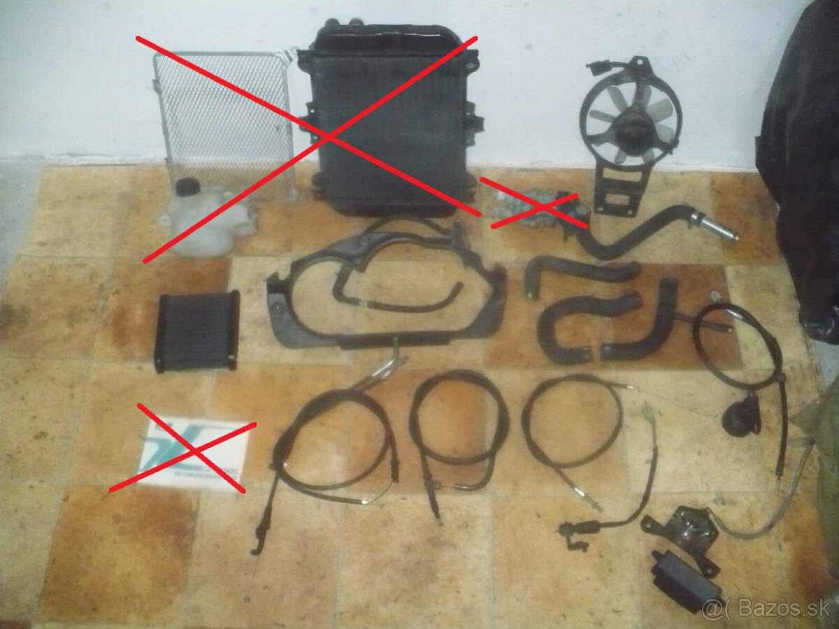 Kawasaki GPZ 500 /20 kW/ r. 95 díly - 2