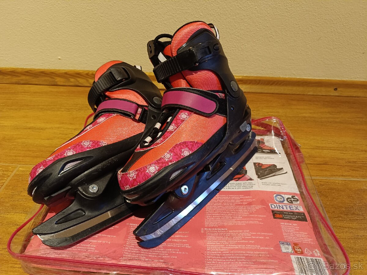 Korčule na ľad veľkosť 33-37 - 2