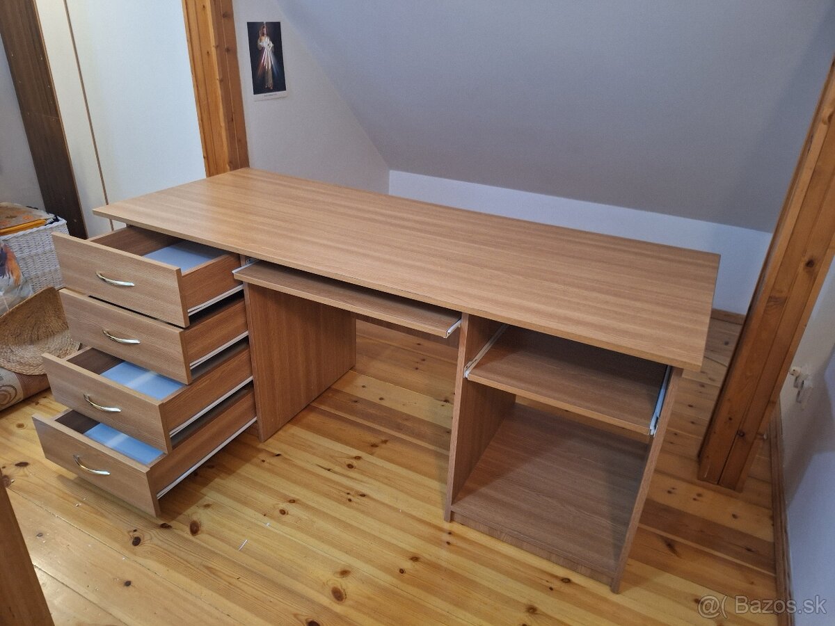 písací stôl a stolička - 2