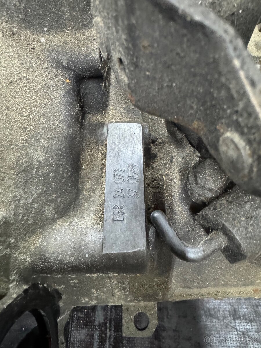Prevodovka 1.9 TDI 81kw kod EGR +komplet spojka Jednohmota - 2