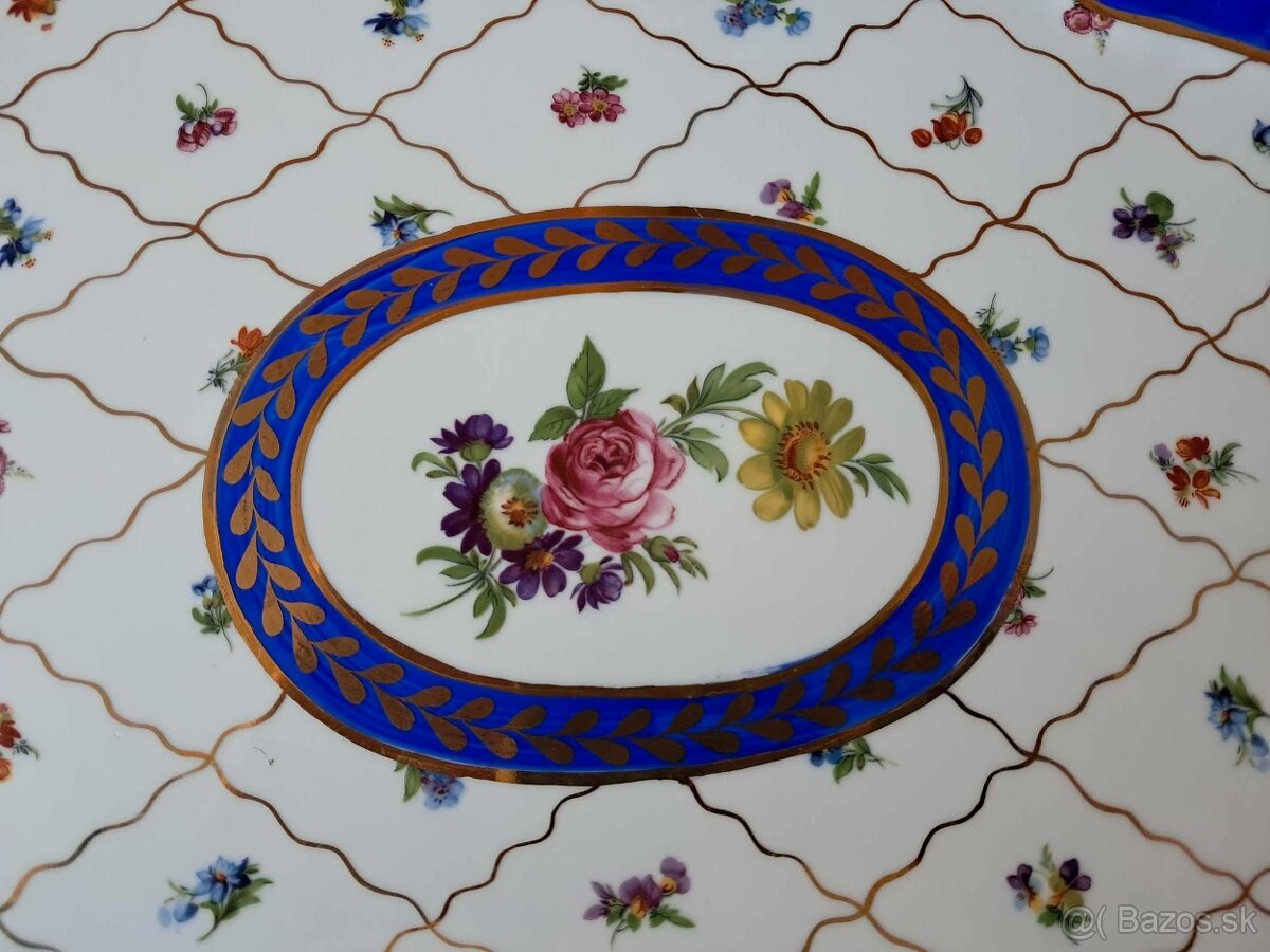 Nadherna starozitna TACKA okolo roku 1900 - 1905 - 2