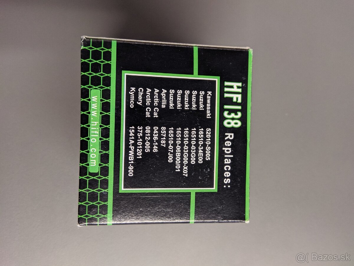 Olejový filter Hiflofiltro HF138 - 2