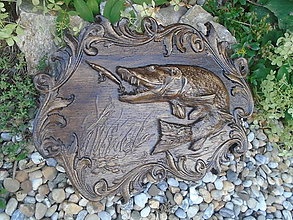 drevorezba ryby - 2