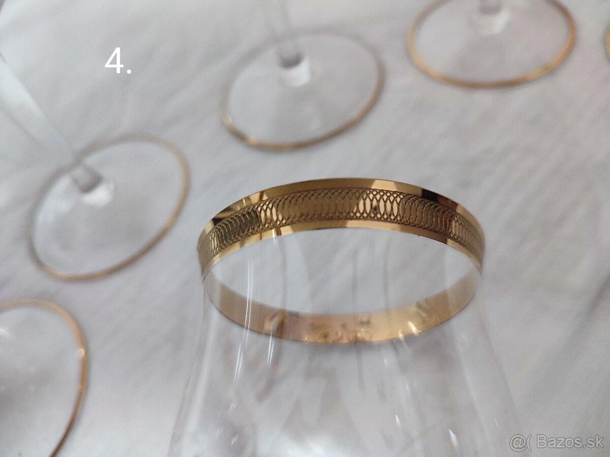 Jemné poháre na víno - 2