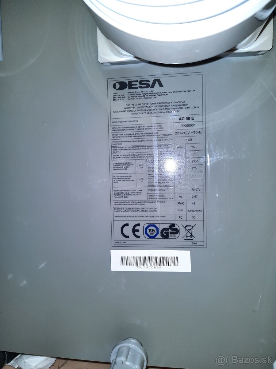 Klimatizácia DESA - 2