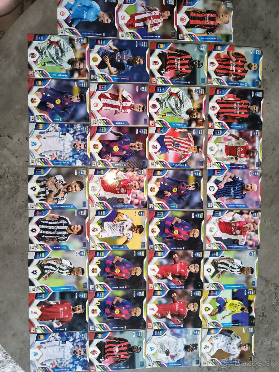 Predám futbalové karty - 2