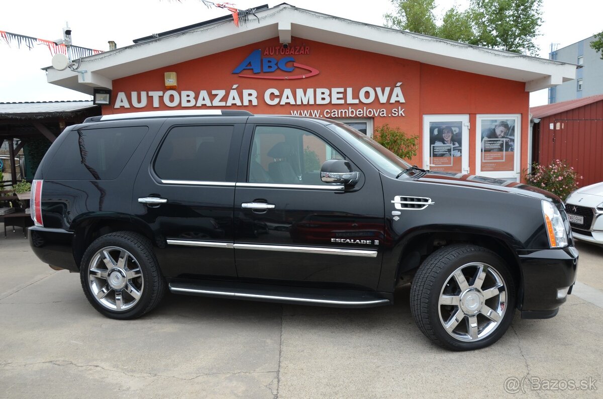 Cadillac Escalade 6,2 benzín + LPG AUTOMAT, 7. MIEST