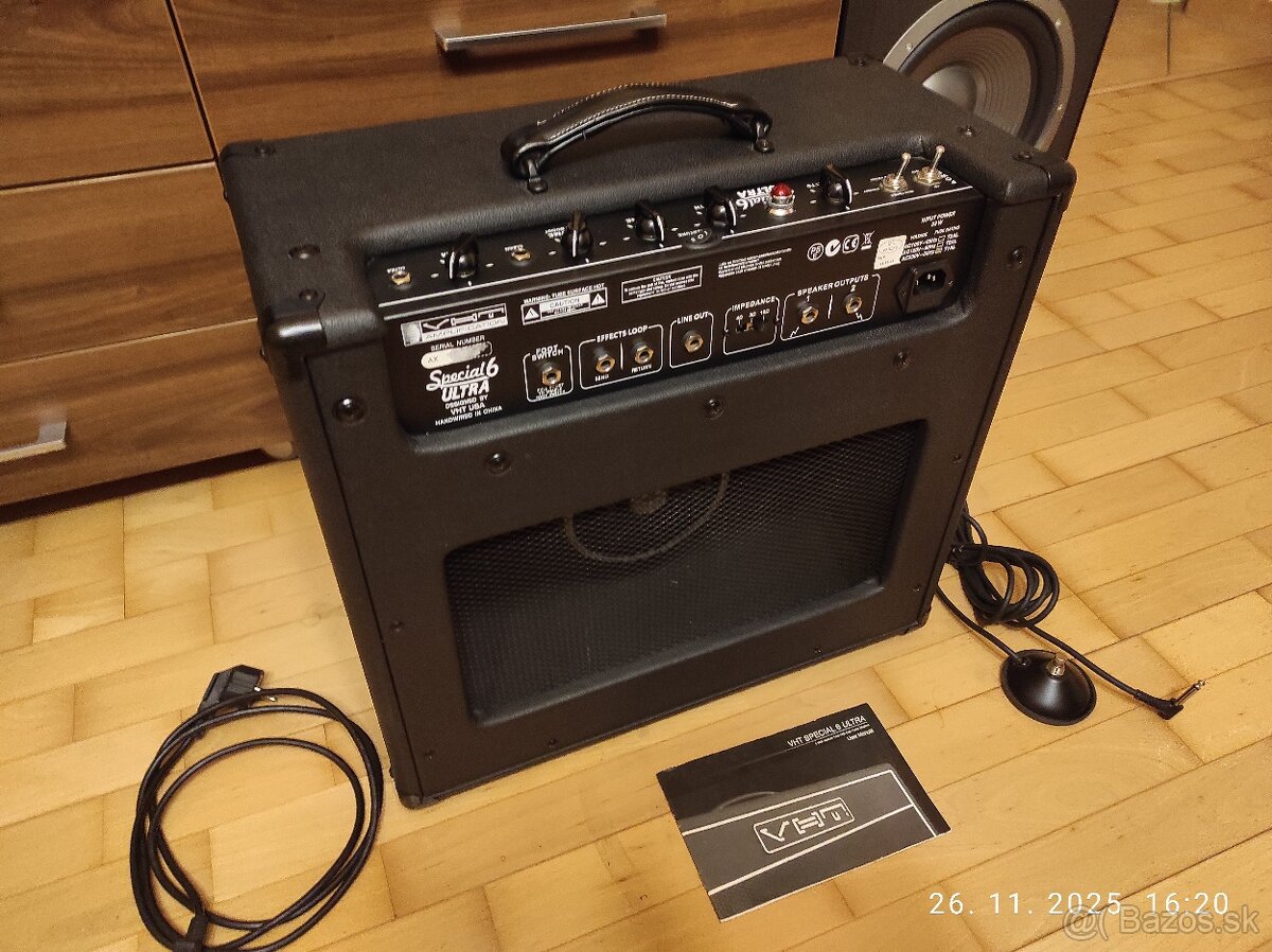 Lampové kombo VHT Special 6 Ultra, Celestion Vintage 30 - 2