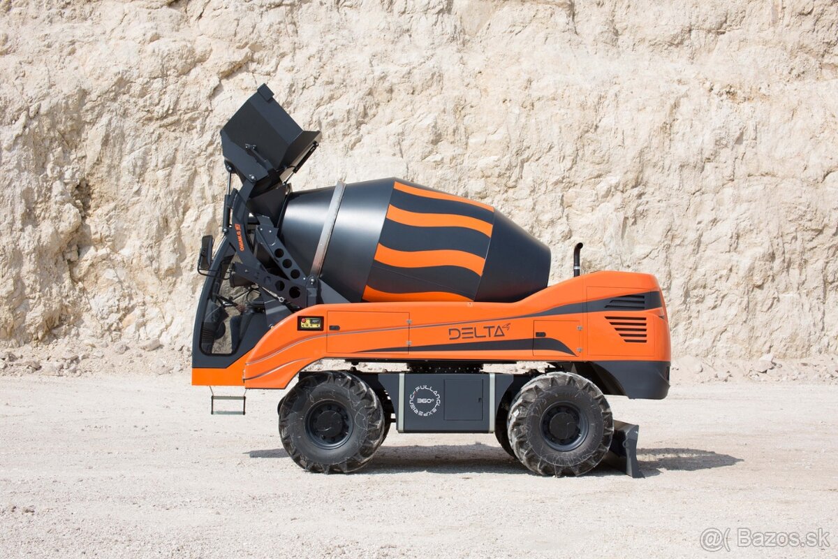 Samo-nakladacie miešače betónu - 2