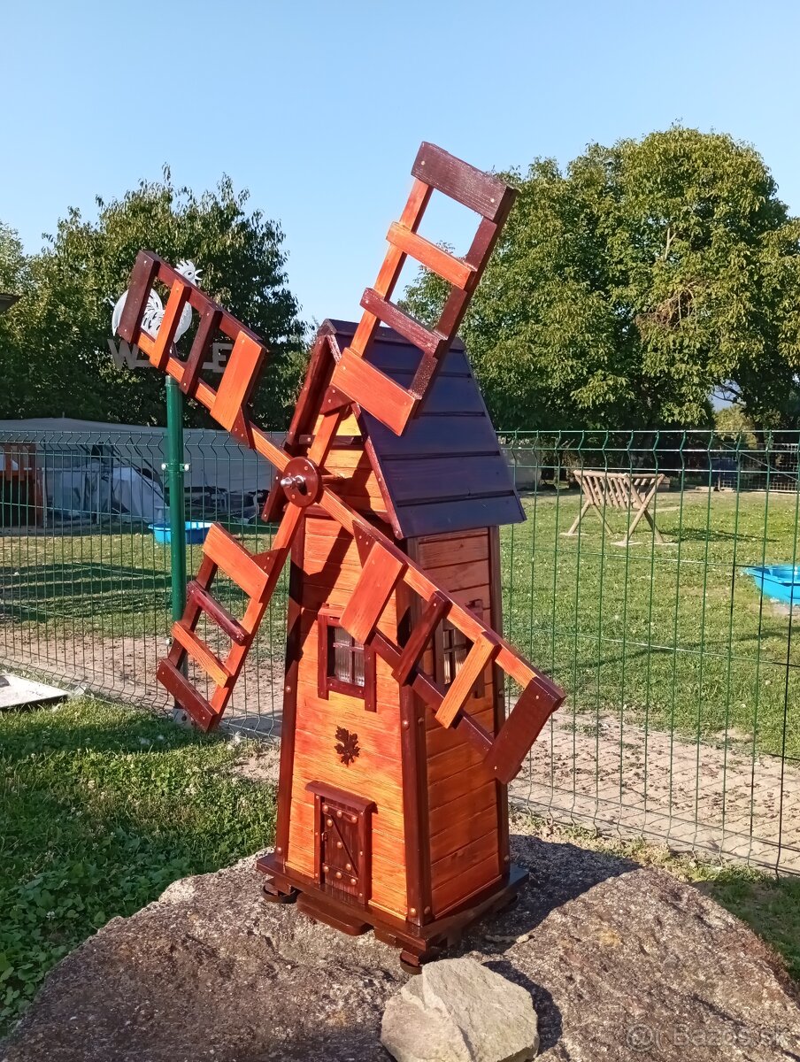 Predám veterný záhradný mlyn - 2