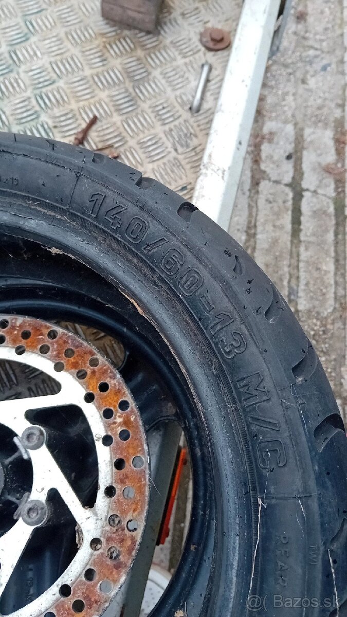 Predné koleso na motorku yamaha neos - 2