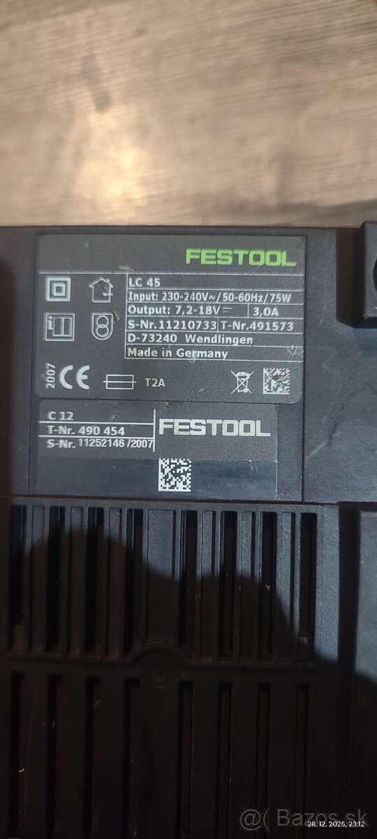 Aku vŕtačka FESTOOL - 2