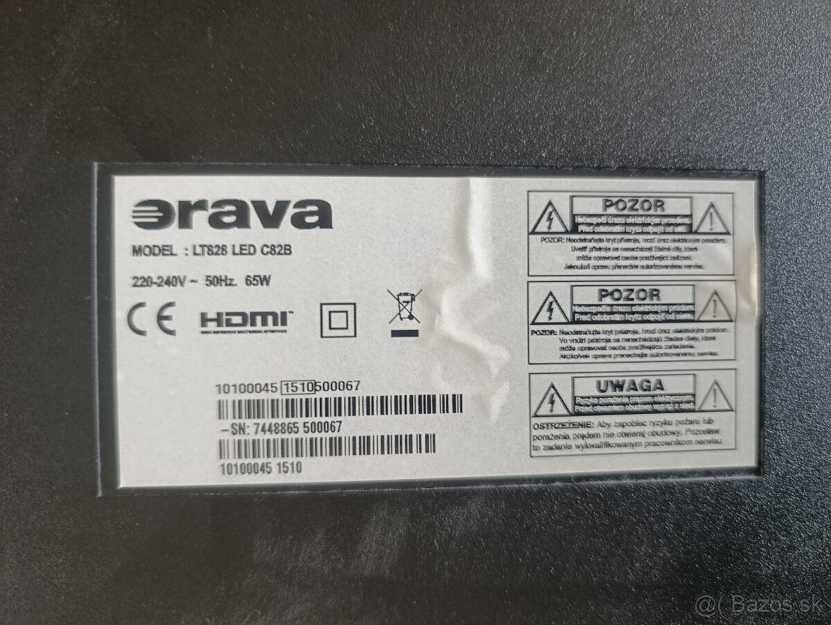 Televízor Orava,uhlopriečka 82cm - 2