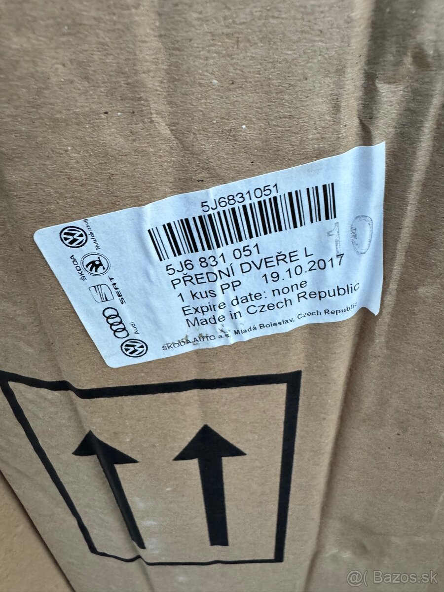 Predné ľavé dvere Fabia 2 - 2