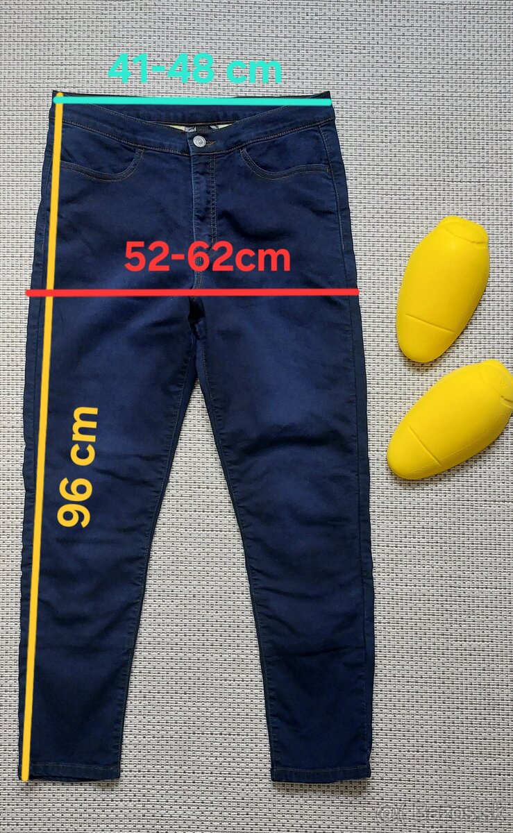 Moto džínsové legíny č. 42 - 2