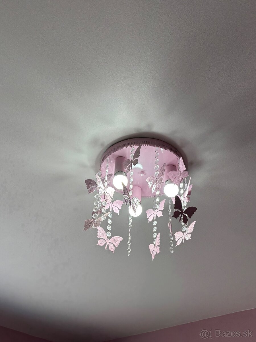 Stropné svietidlo s motýľmi - 2