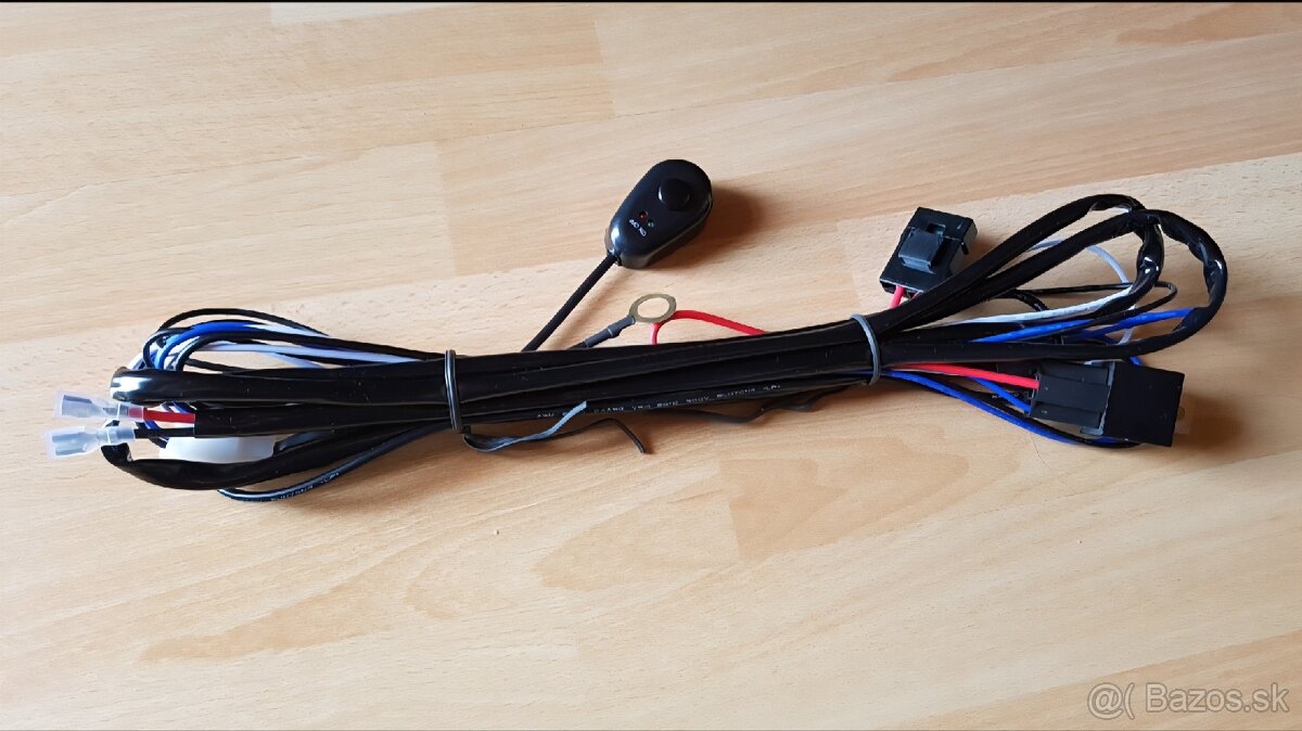 Kabeláž na led rampy - svetla
- 2