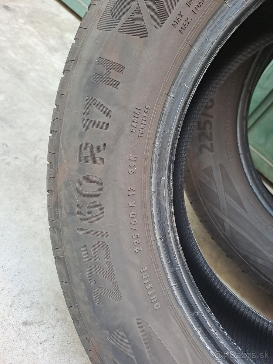 Letné pneumatiky Continental 225/60R 17H - 2