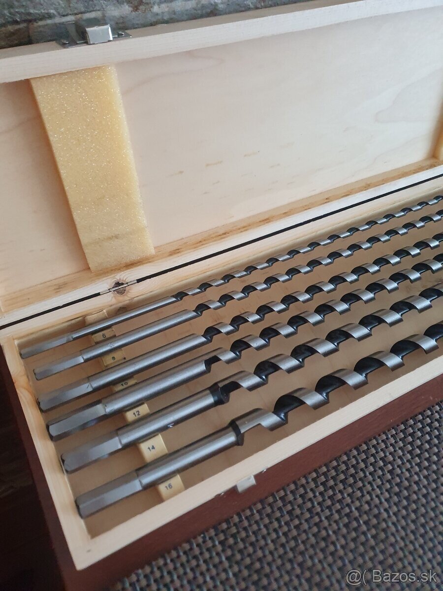 Na predaj nova sada 6 vrtakov ALEI,460 mm - 2