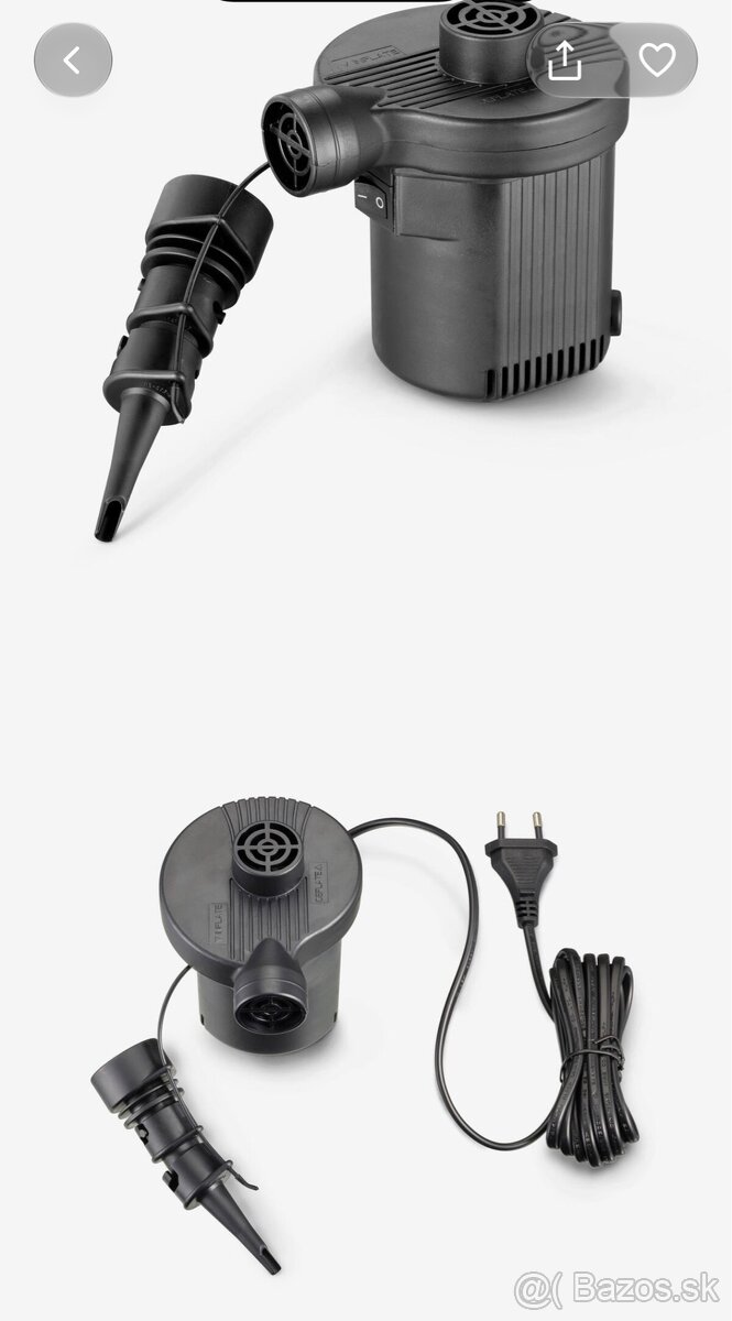 2× nafukovací matrac + elektrická pumpa - 2