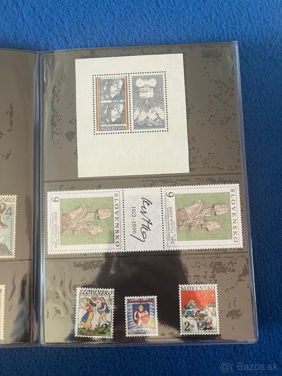 Poštové známky Slovensko 1996 - 2