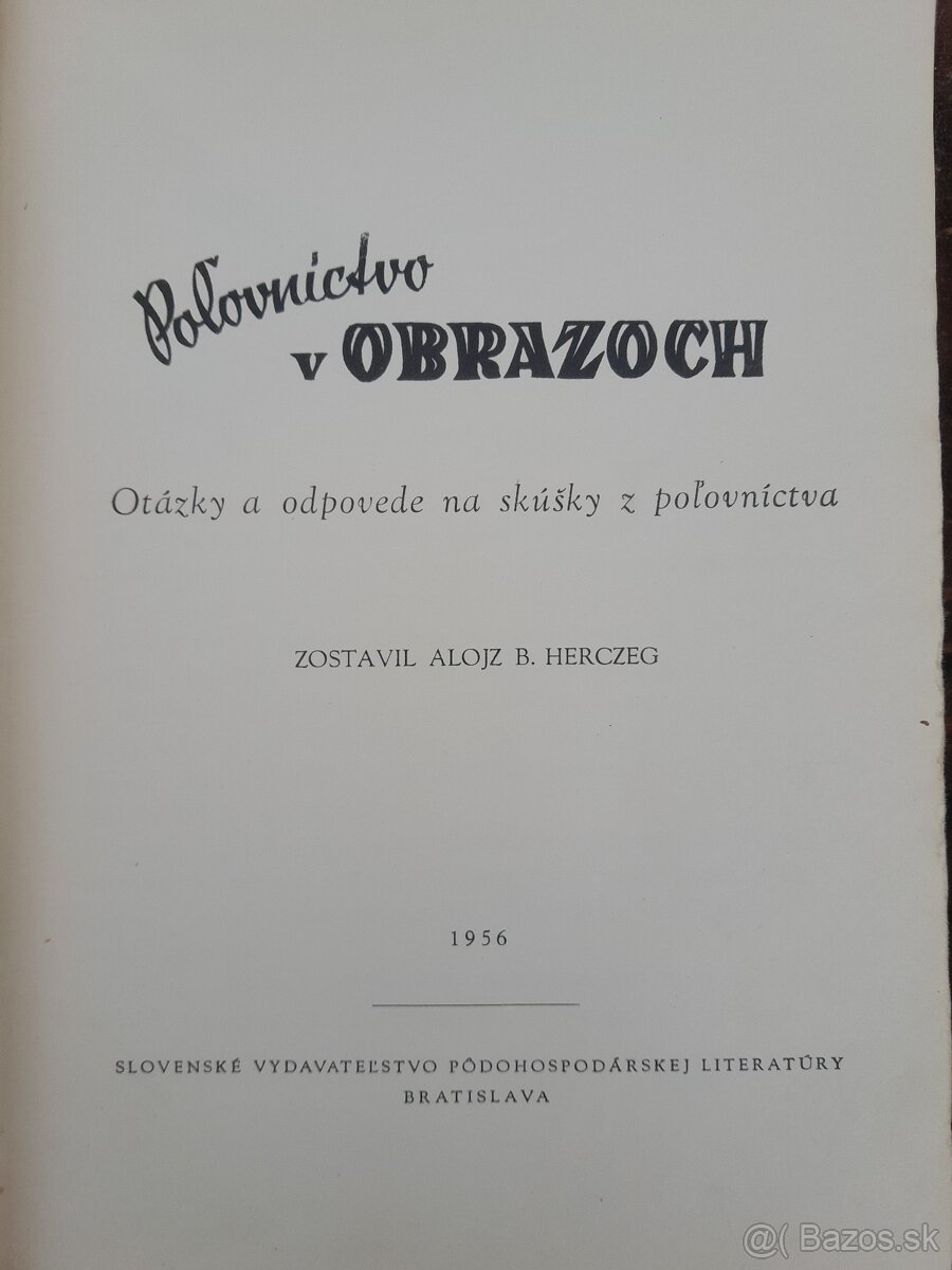 Predám knihu polovníctvo v obrazoch - 2
