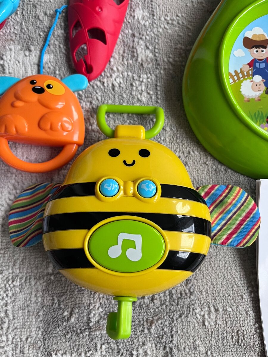 Kolotoč nad postieľku Včielka - Budy Bee Mobile 3v1 - 2