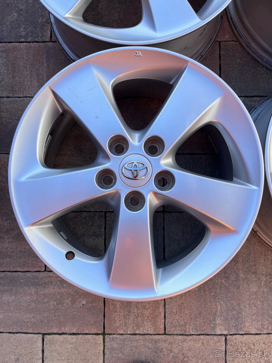 Orig. Hliníkové disky Toyota R17, 5x114,3 - 2