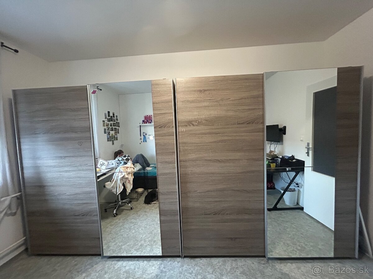 2ks šatníkových skríň - 2