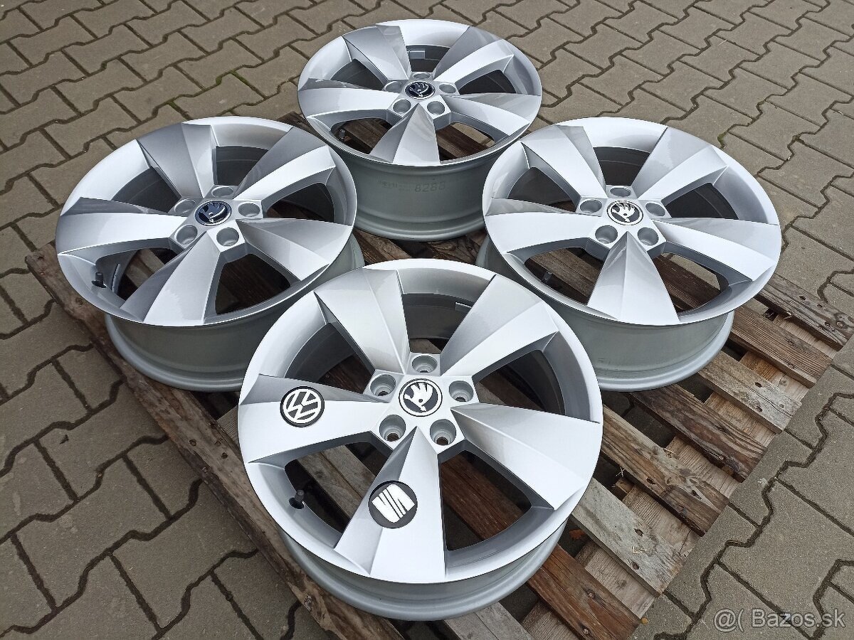Originálne ALU disky Škoda, VW, Seat 5x112 R17 ET38 - 2
