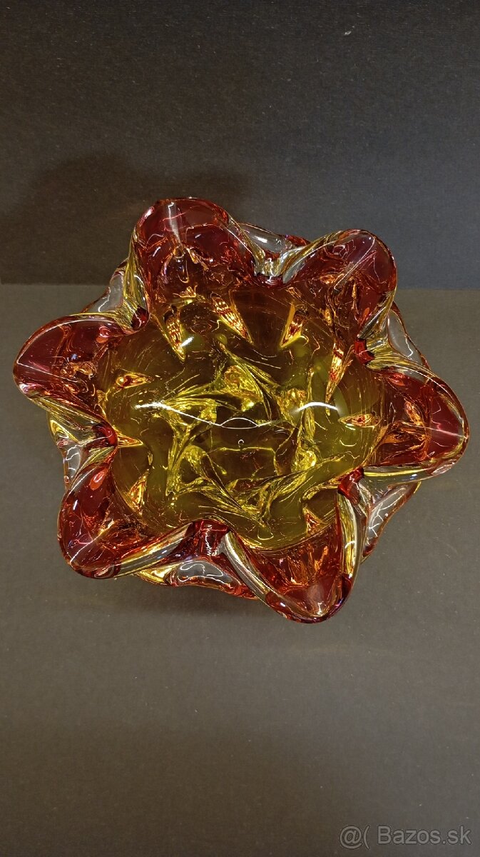 sklenená misa od Jozefa Hospodku. - 2