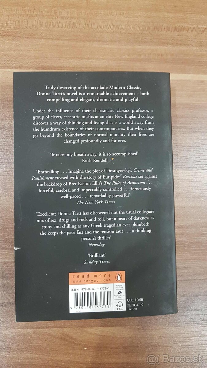 The Secret History - Donna Tartt - 2