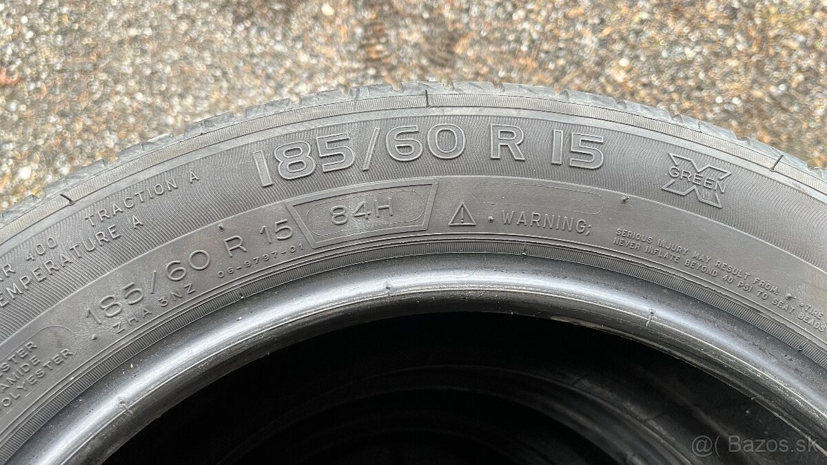 Michelin 185/60 R15 (letné) - 2