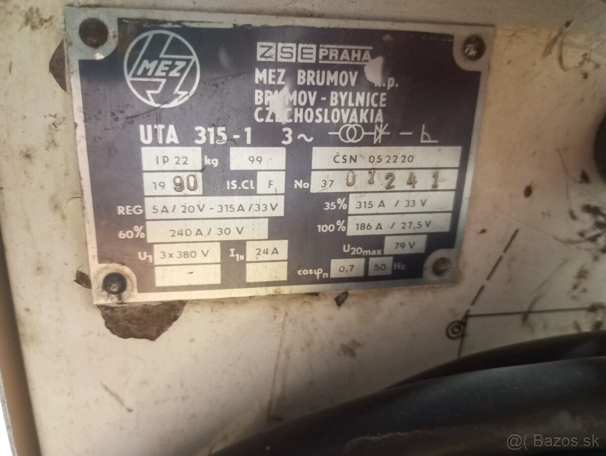 Zváračka UTA 315.1 - 2