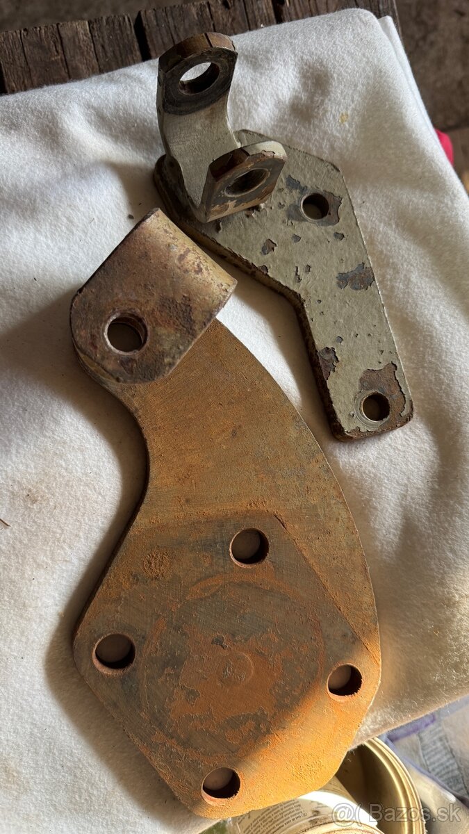 Spojovacia tyc a drziaky prednej napravy - 2