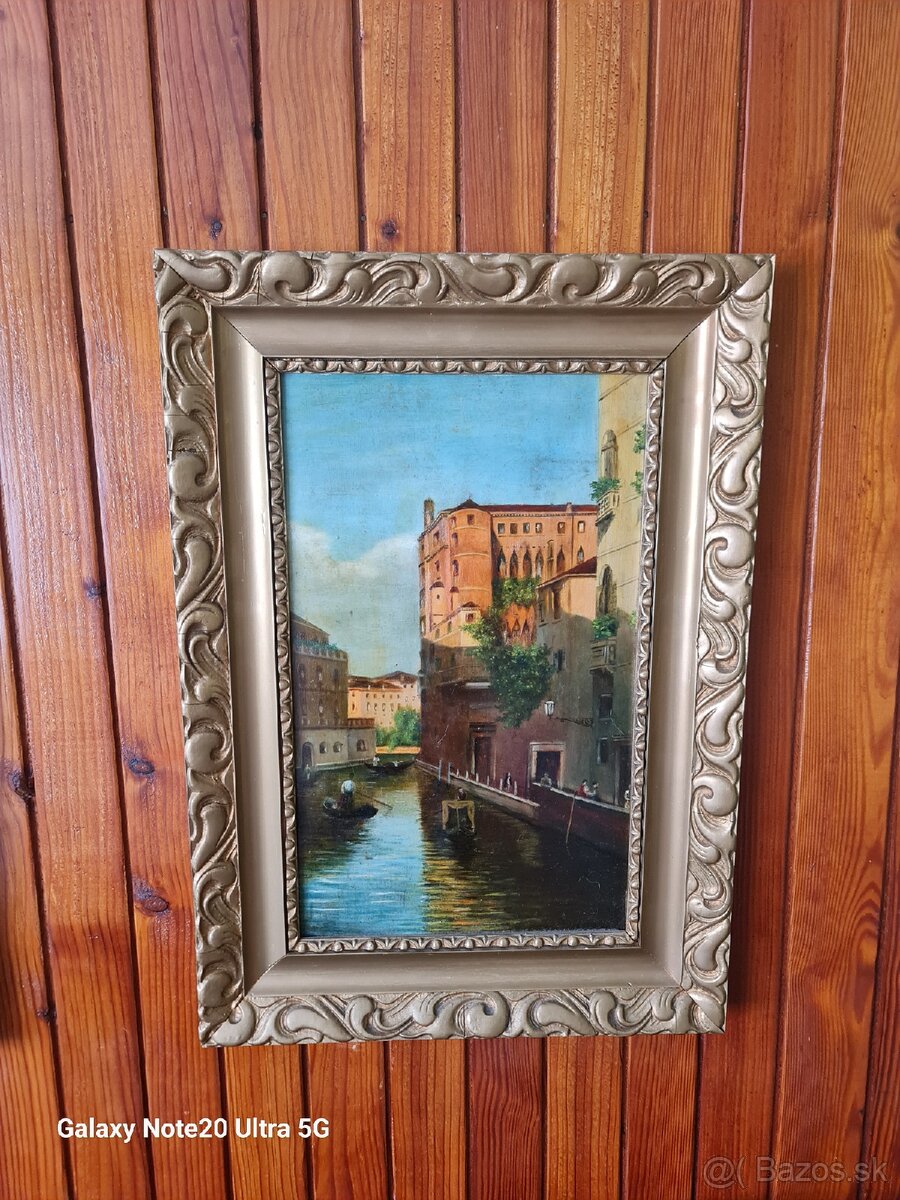 Rôzne stare obrazy, vsetko olej - 2