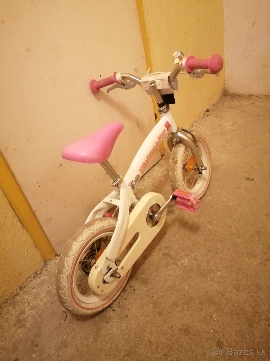 Detský bicykel a odrazadlo - 2