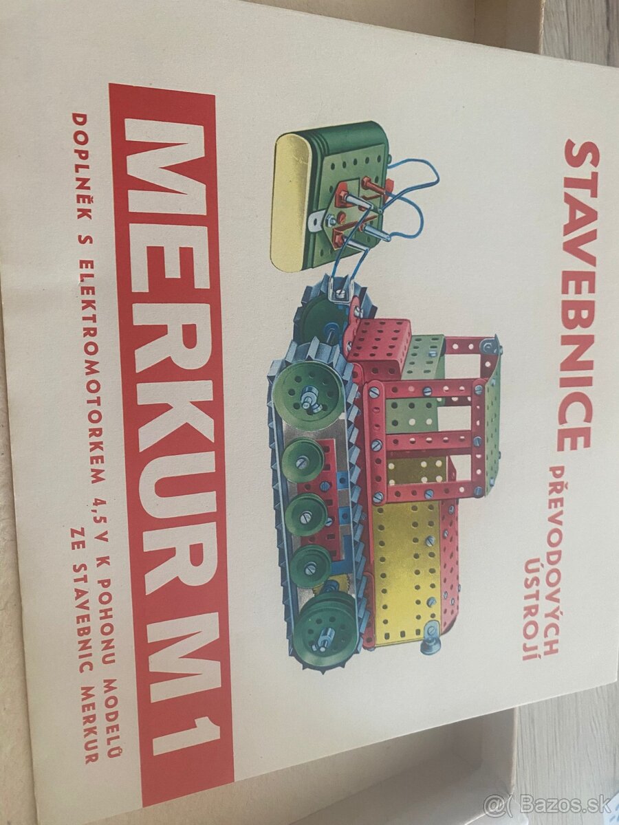 Predám stavebnicu Merkur M1 - 2