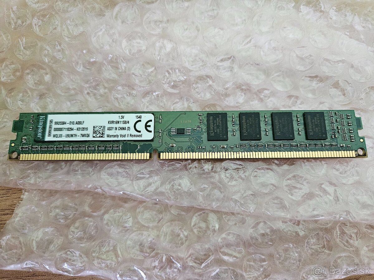 Kingston DDR3 4GB - 2
