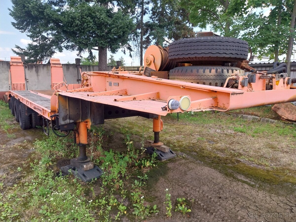 Podvalník ZREMB N25.31 hydraulika/naviják nosnost 25t