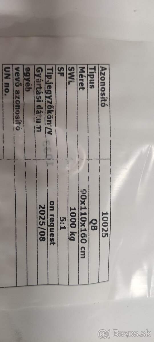 Big bagy vrecia rozmery 90x110x170,,,cena 3€ - 2